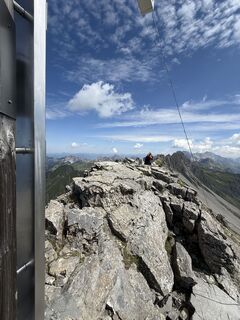 Fotografia z Marianne Grobner na trase