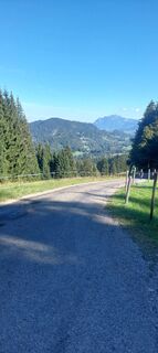 Photo de Anton Gresser le long du parcours