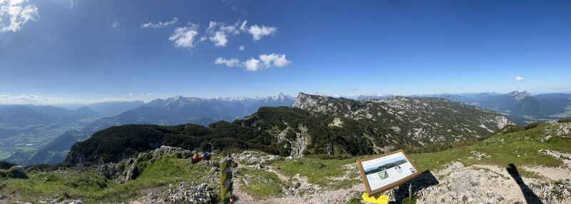 Foto von Wolfgang Schön entlang der Tour