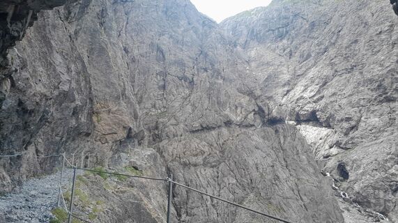 Foto de Sergio Fontana a lo largo del recorrido