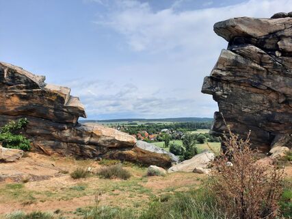 Zdjęcie z Ralf Hilprecht wzdłuż trasy