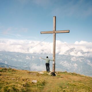 Guscha Gipfel auf Schönhalden