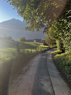 Foto von Patrik Molnár entlang der Tour