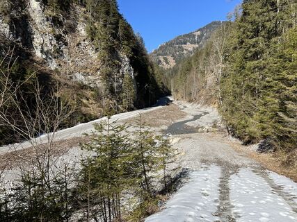 Photo de Anton Gigele le long du parcours