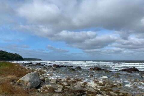 Am Strand unterhalb Kap Arkona