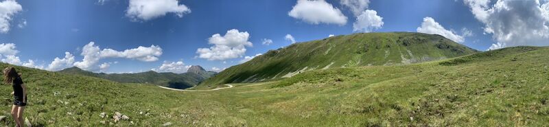 Foto von Koen De Wit entlang der Tour