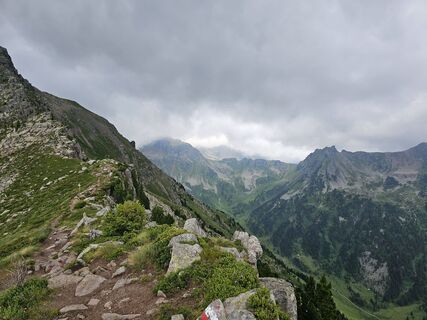 Foto von Davide Baglioni entlang der Tour