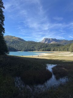 Foto von Adél Hahn entlang der Tour