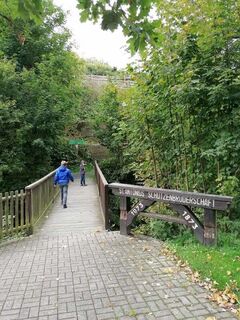 Brücke hinter der Schützenhalle Ostwig