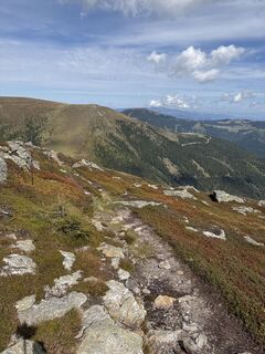 Fotografia z Manfred Beutl na trase