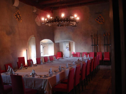 Rittersaal der Burg Hohenklingen