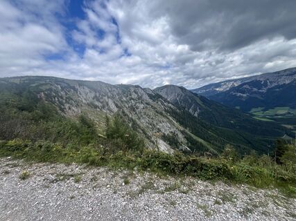 Foto de Florian Riegler a lo largo del recorrido