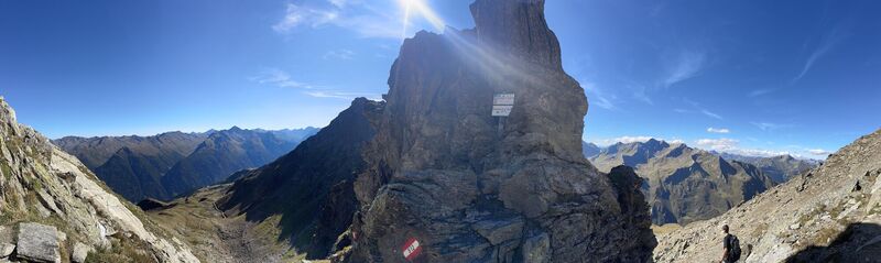 Foto von Lorenz Zetlmeisl entlang der Tour