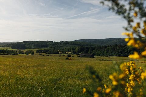 Aussicht vom Rothaarsteig bei Manderbach