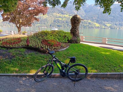 Foto de Fritz Schernthaner a lo largo del recorrido