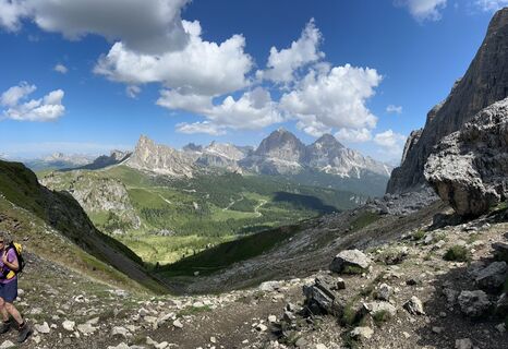 Foto fra Gianfranco Idini undervejs på turen