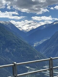 Foto de Engelbert Fleischmann a lo largo del recorrido