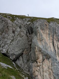 Foto von Ingrid Weinberger entlang der Tour