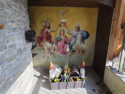 Foto von Barbara Galle entlang der Tour