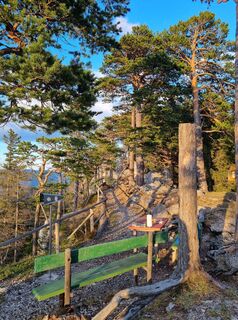 Foto de Christina Fröhlich a lo largo del recorrido
