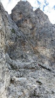 Foto de Emma Valekova a lo largo del recorrido