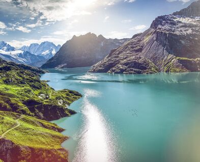 Stausee Lac d'Emosson