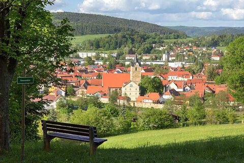 Panoramablick über Themar