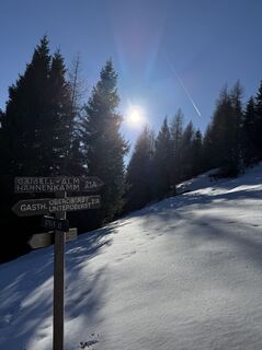 Foto von Catherina Lehr entlang der Tour