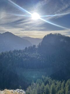 Foto von Martin entlang der Tour