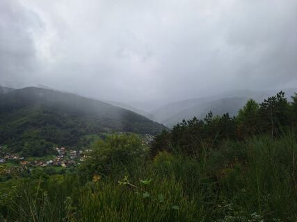 Foto von Katharina entlang der Tour