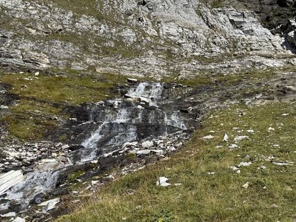 Photo de Norbert Herbig le long du parcours