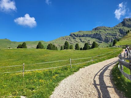 Photo de Judith Mairhofer le long du parcours