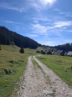 Foto von Miha Gros entlang der Tour
