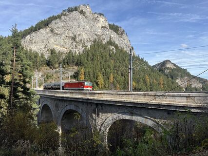 Foto von Johann Fahrner entlang der Tour