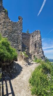 Foto von Claudia Maurer entlang der Tour