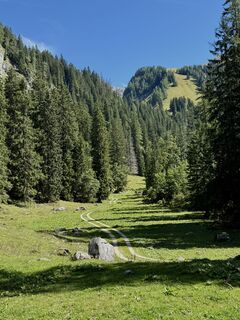 Foto von Veronika Schulte entlang der Tour