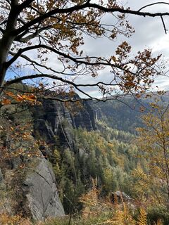Foto von Tina Varga entlang der Tour