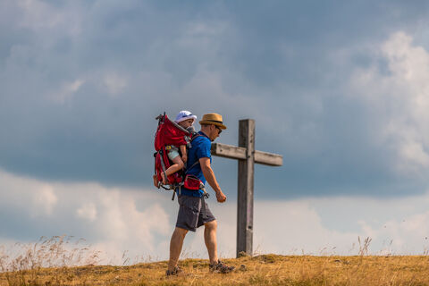 Gipfelkreuz am Belchen