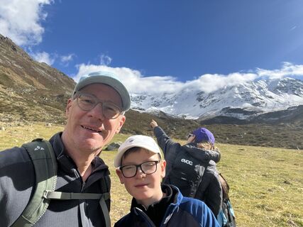 Foto från Joachim Oechslin under resans gång