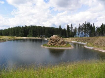 Blick auf den Hebalmsee
