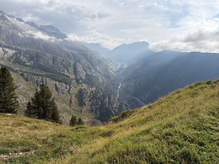 Foto de Hartwig Trost a lo largo del recorrido