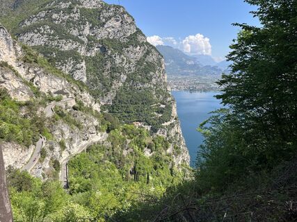Foto de Stefano “Iddo” a lo largo del recorrido