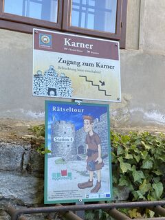 Photo de Friedrich Schlager le long du parcours