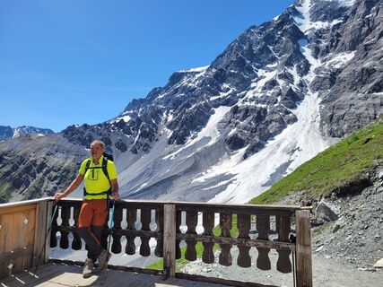 Foto von Gianni Varutti entlang der Tour