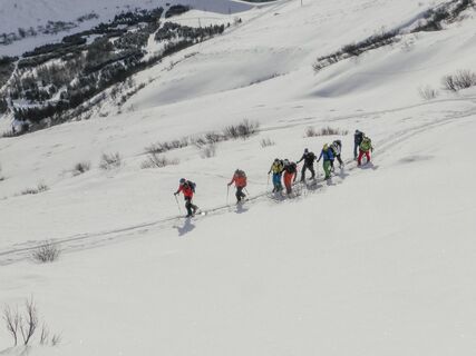 Unterwegs zum Piz Tomül