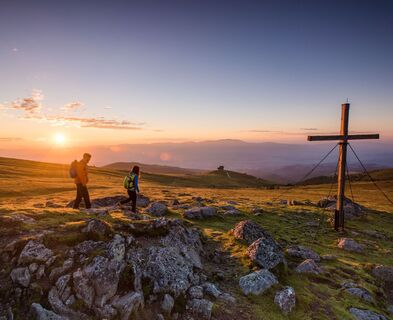 Sonnenaufgang auf der Saualpe