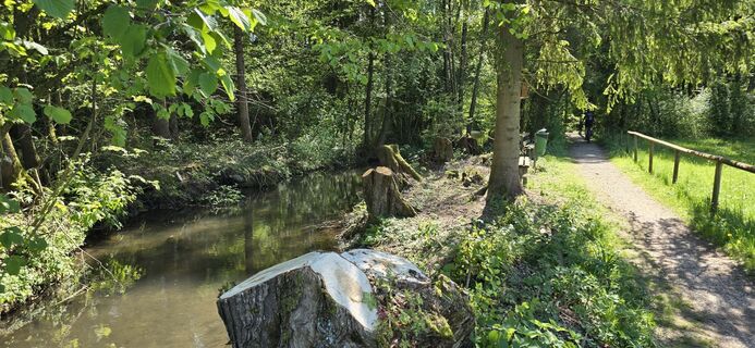 Foto von Reinhard Reiter entlang der Tour