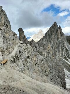 Foto von Maria Moro entlang der Tour