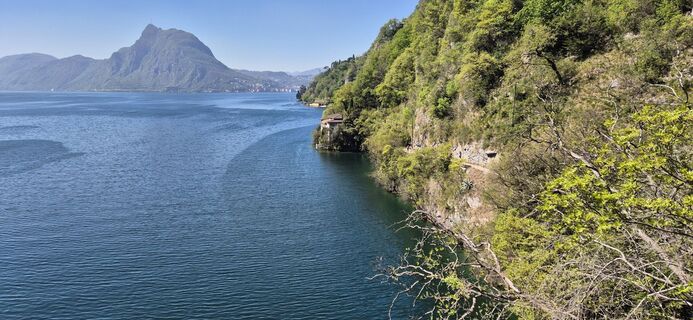 Zdjęcie z Paul Amrein wzdłuż trasy