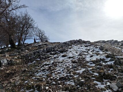 Foto de Gianfranco zupancich a lo largo del recorrido